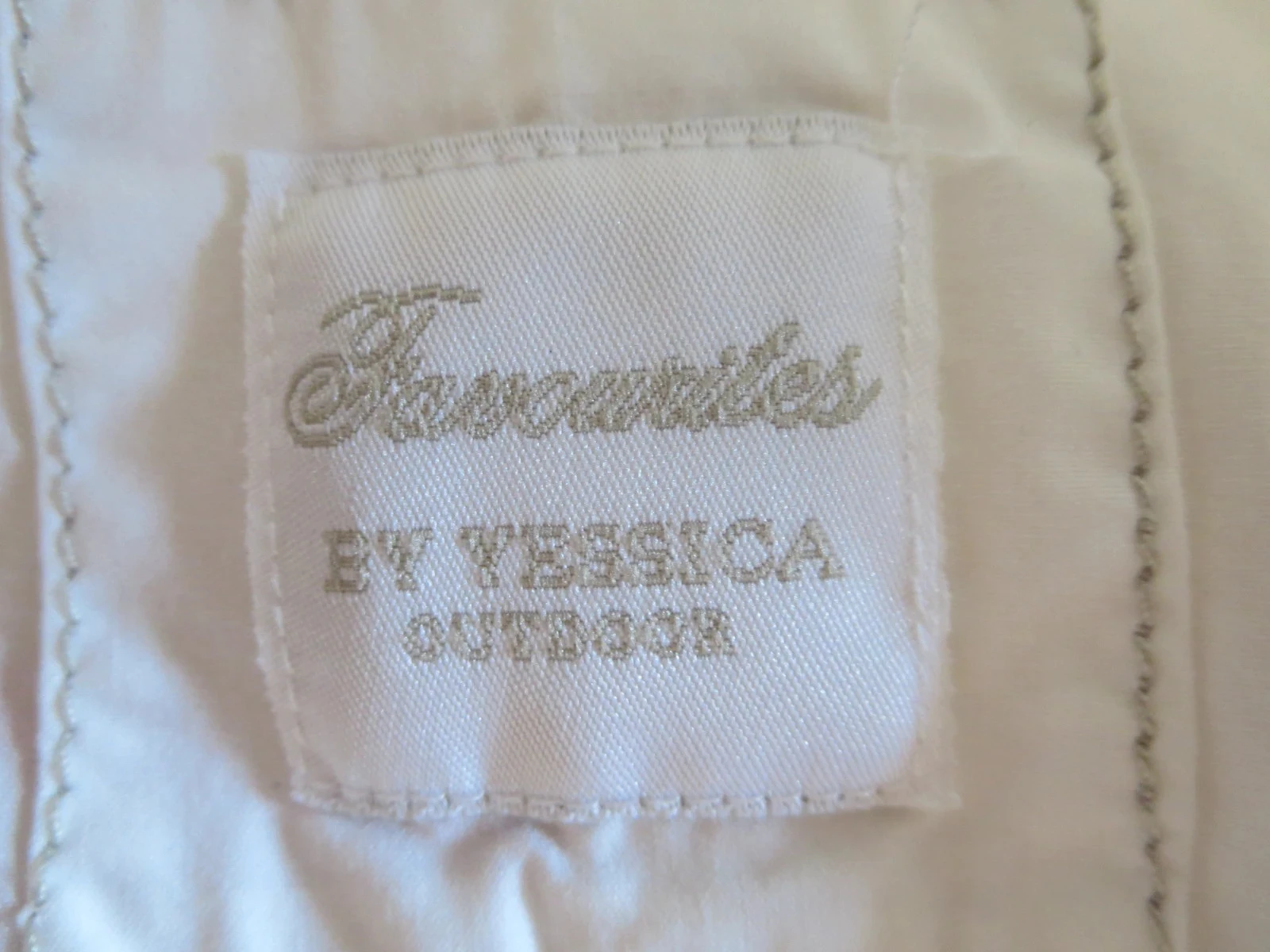 Veste légère blanche Yessica Outdoor – Taille 44 – 100 % coton – photo 3